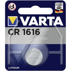 Varta Lithium CR1616 3V Knoopcel à 1 x blister 1 Varta Lithium CR1616 3V Knoopcel à 1 x blister 1