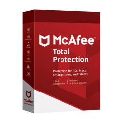 McAfee Total Protection 10-PC 1 jaar McAfee Total Protection 10-PC 1 jaar