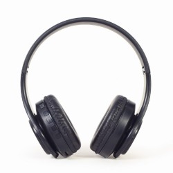 Bluetooth Stereo Headset Zwart met LED lichteffect