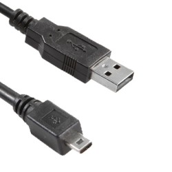 USB naar USB Mini B 8 pins 140cm