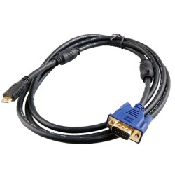 HDMI Mini naar VGA kabel 1.80 M HDMI Mini naar VGA kabel 1.80 M