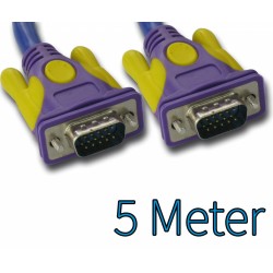 Dolphix SVGA Monitorkabel 5 meter Dolphix SVGA Monitorkabel 5 meter