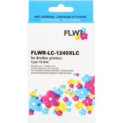 Brother LC-1240C FLWR Cyaan 16.6ml XL Cartridges