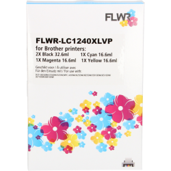 Brother LC-1240MP FLWR Multipack (2 Sets) 134ml XL Cartridges