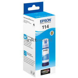 Epson 114 Cyan 70ml XL Navulinkt (Origineel)