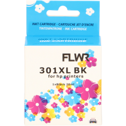 HP 301XL Zwart FLWR 20ml Cartridges HP 301XL Zwart FLWR 20ml Cartridges