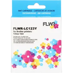 Brother LC-123M FLWR Magenta 10ml XL Cartridges
