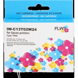 Epson 502XL Cyaan 14ml FLWR Cartridges