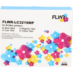 Brother LC-3219XL Multipack FLWR Zwart en Kleur