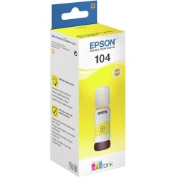 Epson 104 Geel 65ml Navulinkt XL (Origineel)
