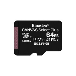 Kingston 64GB Canvas Select Plus Micro SDXC UHS-I Klasse 10