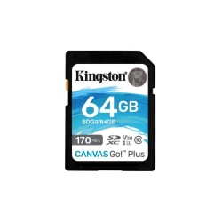Kingston 64GB Canvas Go! Plus SD Card UHS-I Klasse 10