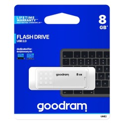 Goodram Flashdrive Witte 8GB USB2.0 Stick