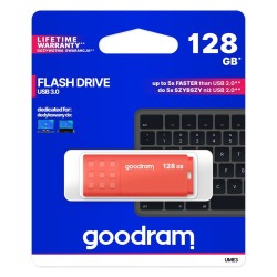 Goodram Storage Flashdrive UME3 128 GB USB Type-A 3.2 Orange