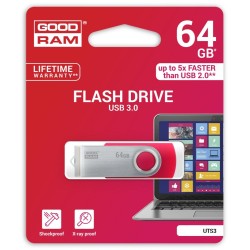 Goodram 64 GB USB Type-A 3.2 Gen 1 (3.1 Gen 1) Rood Usbstick