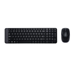 Logitech Ret. MK220 Wireless Toetsenbord Muis Combo