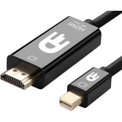 DisplayPort Mini naar 4K HDMI Kabel, 1.8 M DisplayPort Mini naar 4K HDMI Kabel, 1.8 M