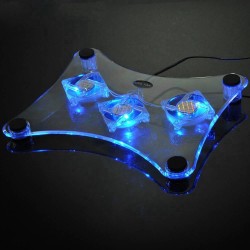 Dolphix Laptopkoeler met 3 Fans