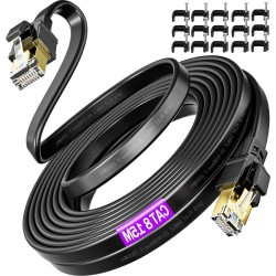 UTP CAT8 Kabel 40Gbps 2000Mhz 1.0M Platte Netwerkkabel UTP CAT8 Kabel 40Gbps 2000Mhz 1.0M Platte Netwerkkabel