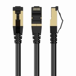 UTP CAT8 Kabel 40Gbps 2000Mhz 0.25M Rond Netwerkkabel UTP CAT8 Kabel 40Gbps 2000Mhz 0.25M Rond Netwerkkabel