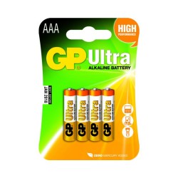 GP Ultra Alkaline AAA Micro penlite, blister 4