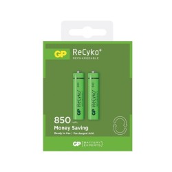 GP ReCyko+ oplaadbare AAA Micro penlite (850mAh), blister 2