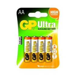 GP Ultra Alkaline AA Mignon penlite, blister 4