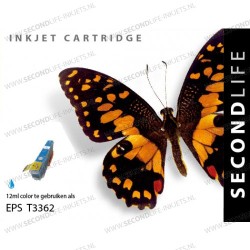 Epson 33 Cyaan (T3362) 12ml XL Cartridges