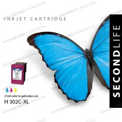 HP 302 Kleur 18ml XL Cartridges HP 302 Kleur 18ml XL Cartridges