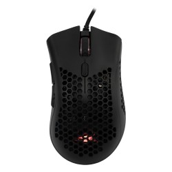 Baracuda CORAL RGB | Bedrade Gaming Muis | USB-A | 12800 DPI | Zwart