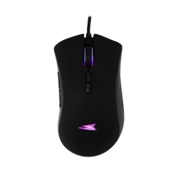 Baracuda LOBSTER RGB | Bekabelde Gaming Muis | USB-A | 6400 DPI | Zwart
