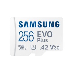 Samsung EVO Plus | MicroSDXC | 256GB | Class 10 | UHS-I U3 | Betrouwbare Opslag