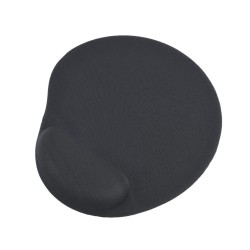 Gembird MP-GEL-BLACK | Ergonomische Muismat | Zwart