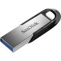 SanDisk Ultra Flair | 64GB USB-A 3.2 Flash Drive | Zwart/Zilver
